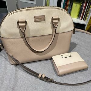 Kate Spade Grove Street Carli Dome Satchel Set
